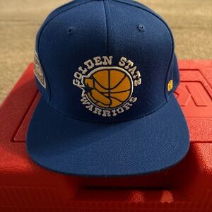 Golden State Warriors NBA Hardwood Classics Fitted 7 1/2 Hat Cap Mitchell & Ness